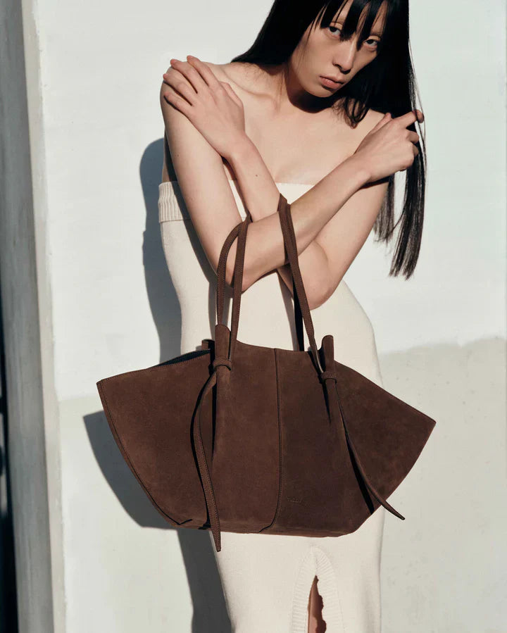 Savina™ Suede Tote – Luxurious Blend of Sophistication and Utility
