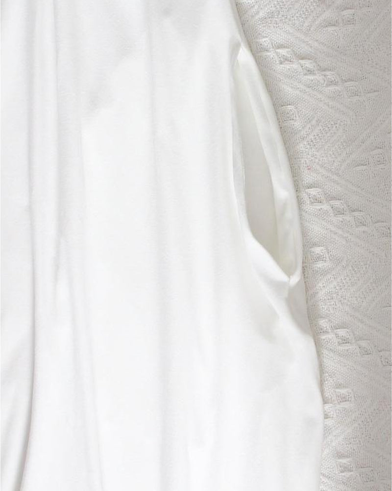 Women's Solid Color Bat Sleeve Casual Comfortable Short Sleeve Dress