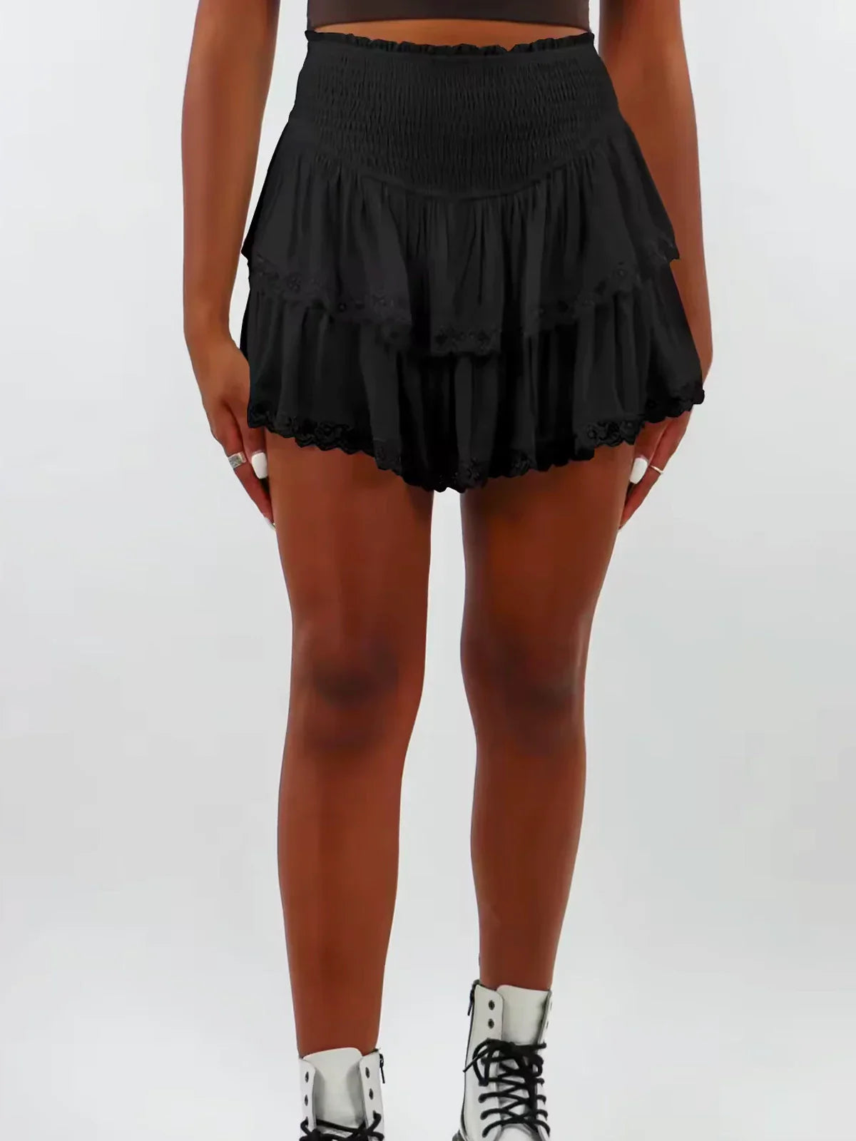 Embroidered Knit Sweater Dress – Christmas Tree Design