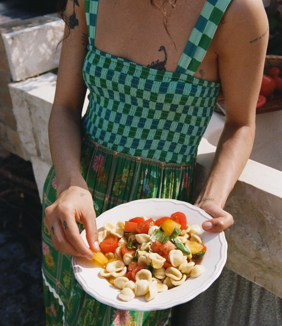 Amara Tiered Lace Sundress