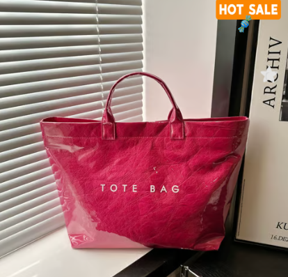 Women's Letters Print Tote Bag