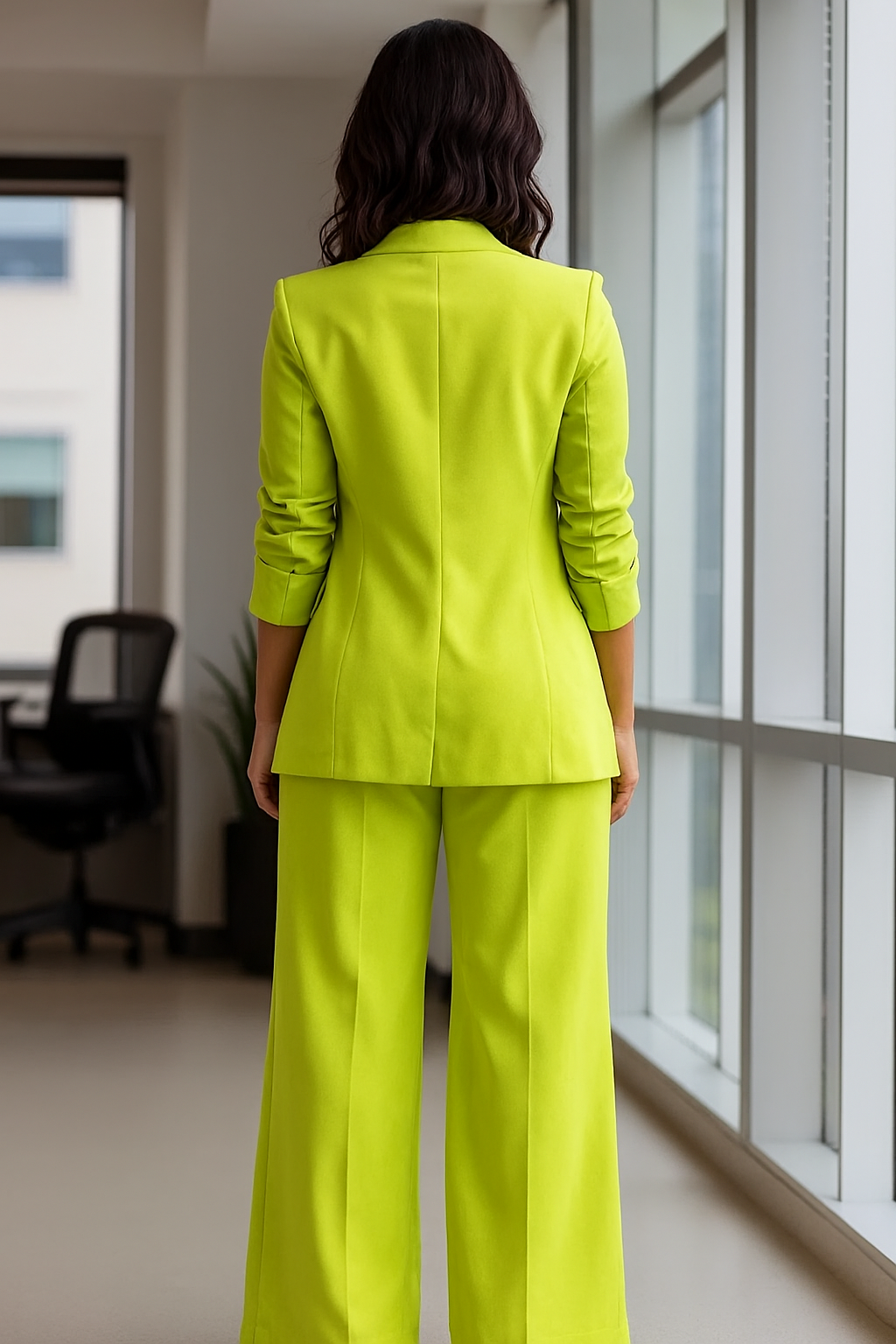 Conjunto Social Feminino Alfaiataria com Blazer e Pantalona | Elegância versátil com caimento impecável