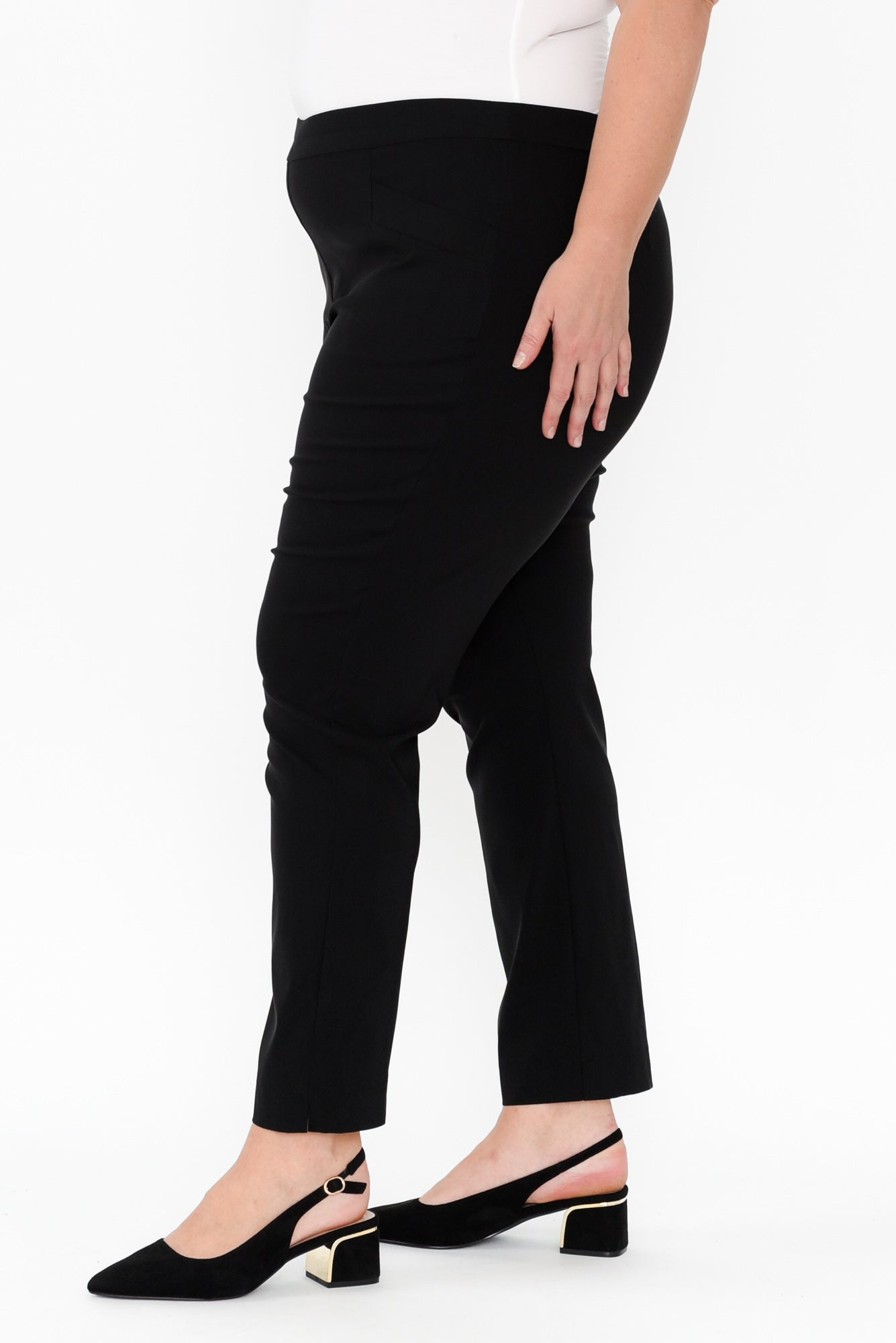 Harbour Black Stretch Pants