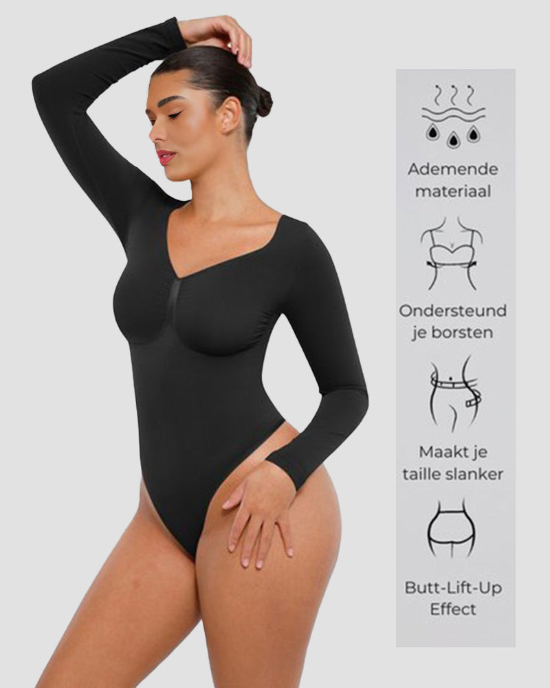 Long Sleeve Shaping Bodysuit