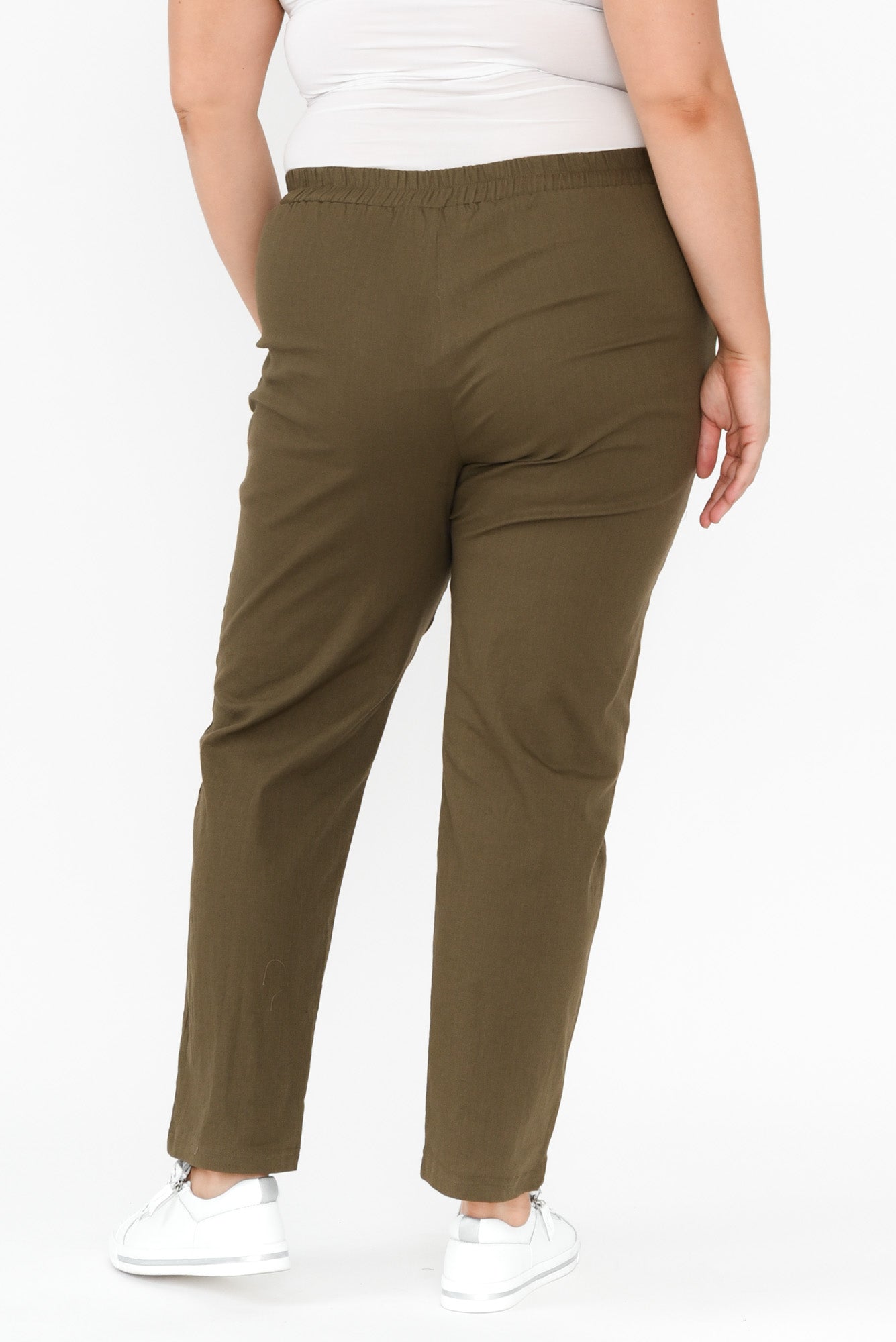 Montgomery Khaki Drawstring Pants