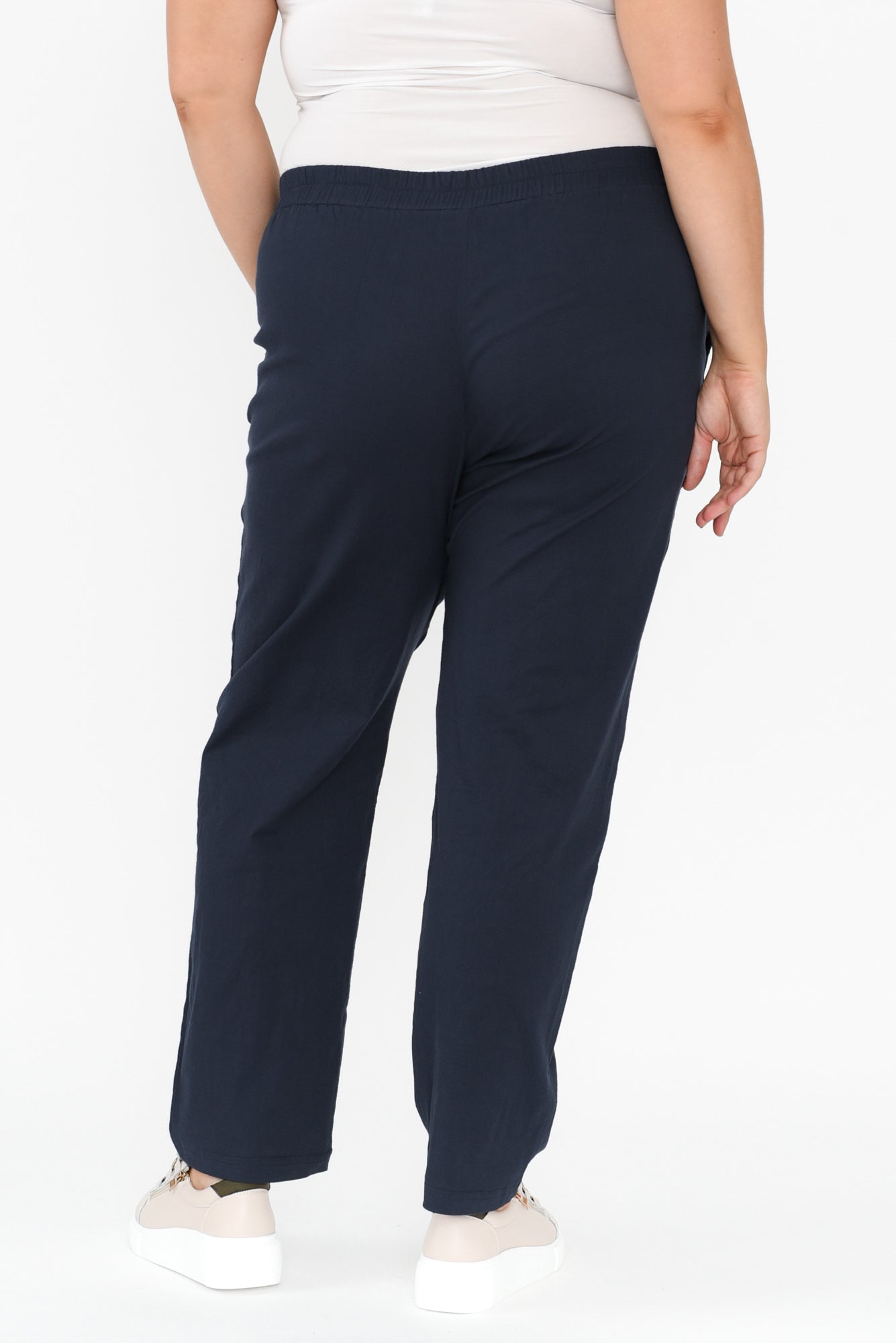Montgomery Navy Drawstring Pants