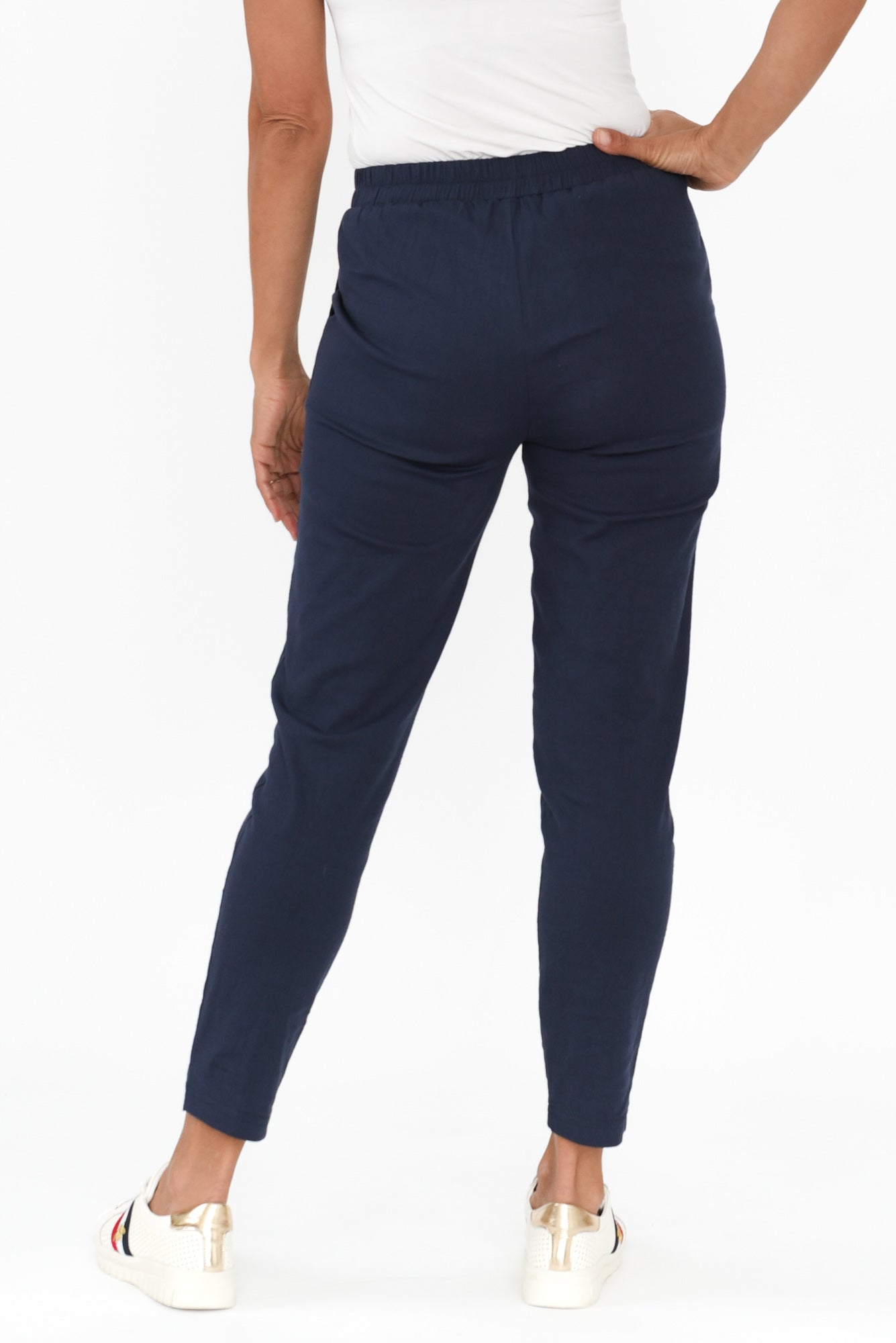 Montgomery Navy Drawstring Pants