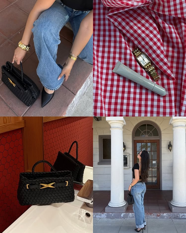 Vienna™ Woven Bag – Structured Elegance with Timeless Detail