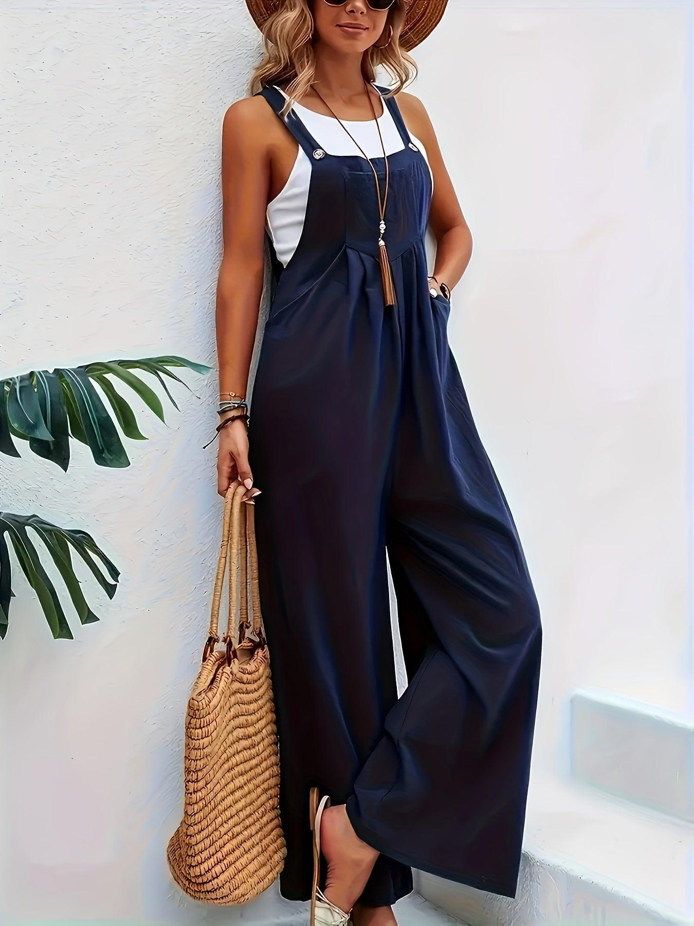 Women's Wide-Leg Jumpsuit