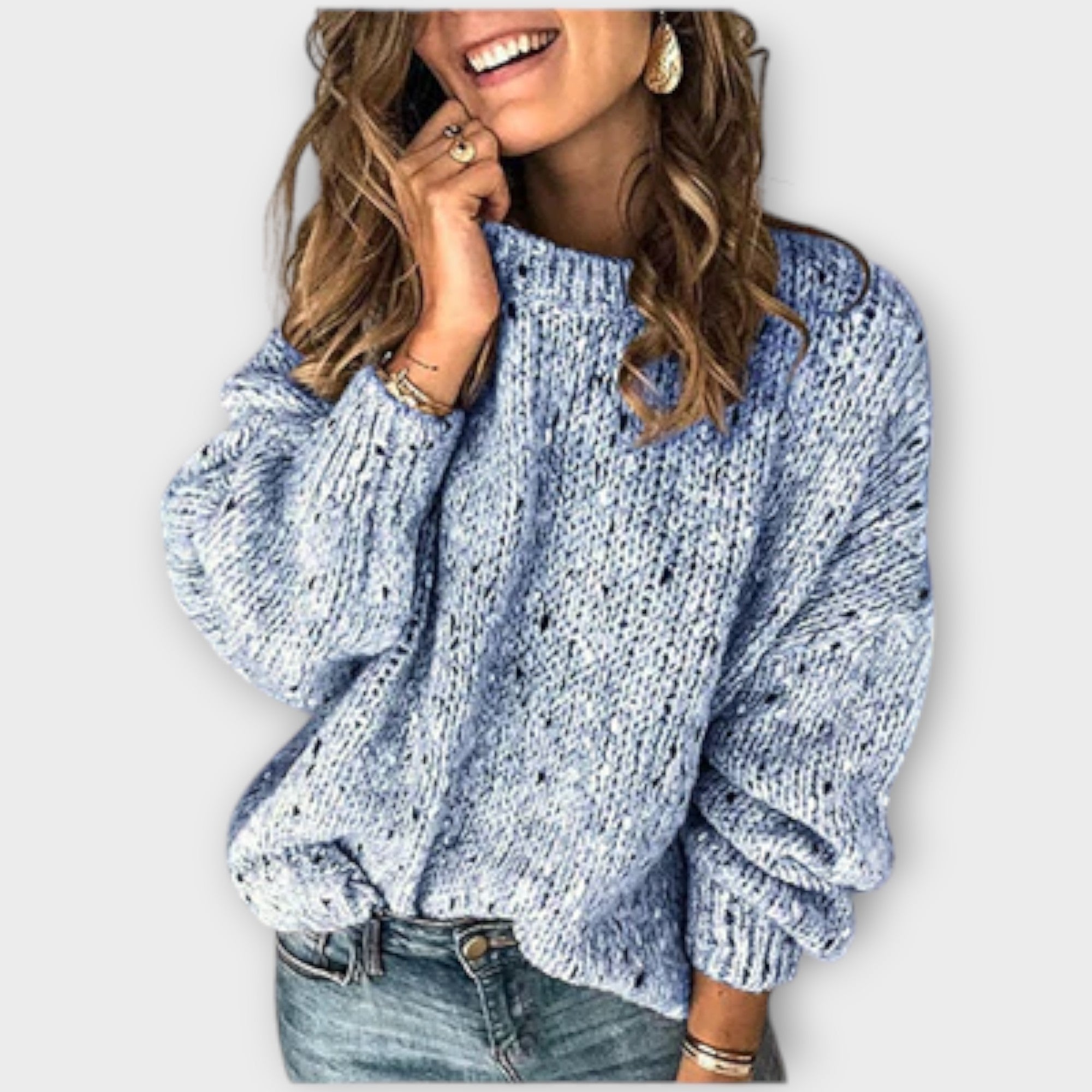 Eileen – Comfortable retro knit sweater
