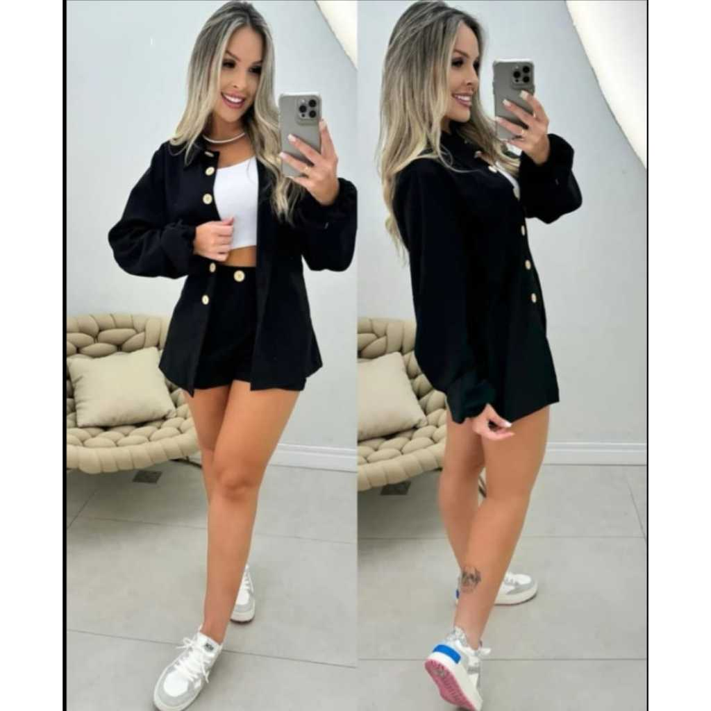 Conjunto linho | camisa e short