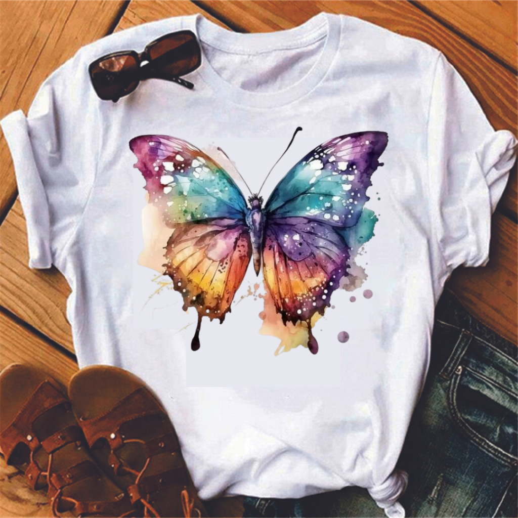 T-shirt Femininas Estampada Camisetas