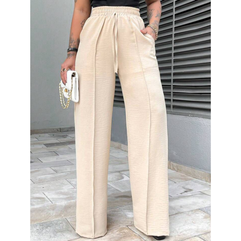 Calça Pantalona Duna Wide Leg | Conforto e sofisticação no seu dia a dia