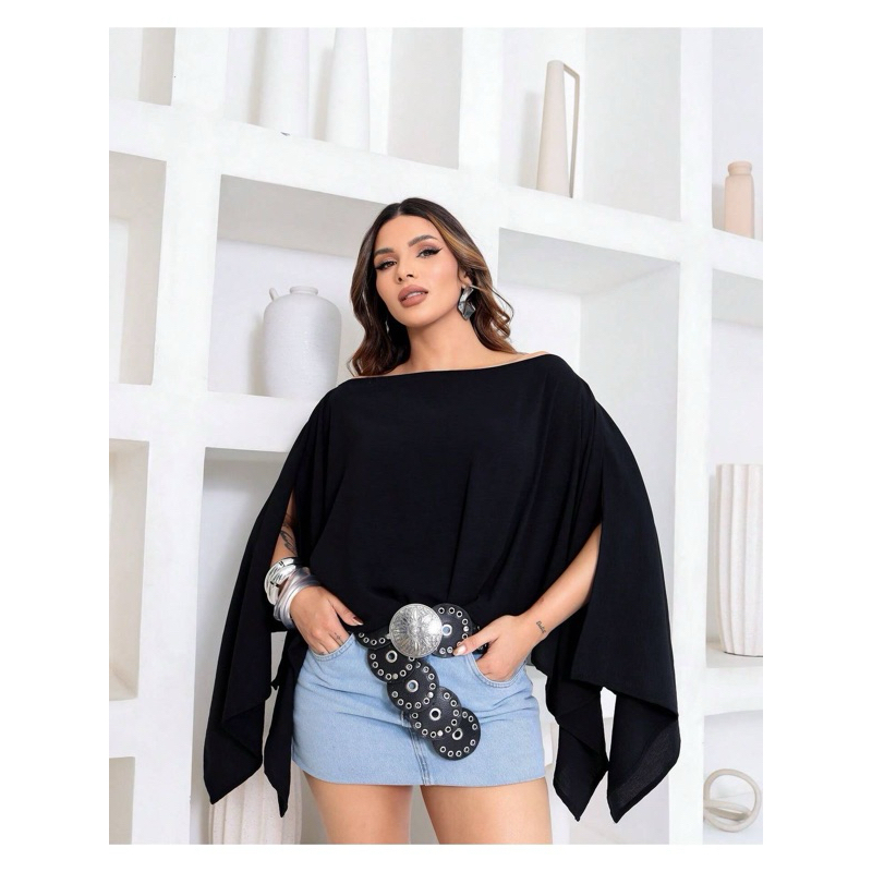 Blusa Bata Vem Com Top Boho Chic Multi Formas Tendicia 2025