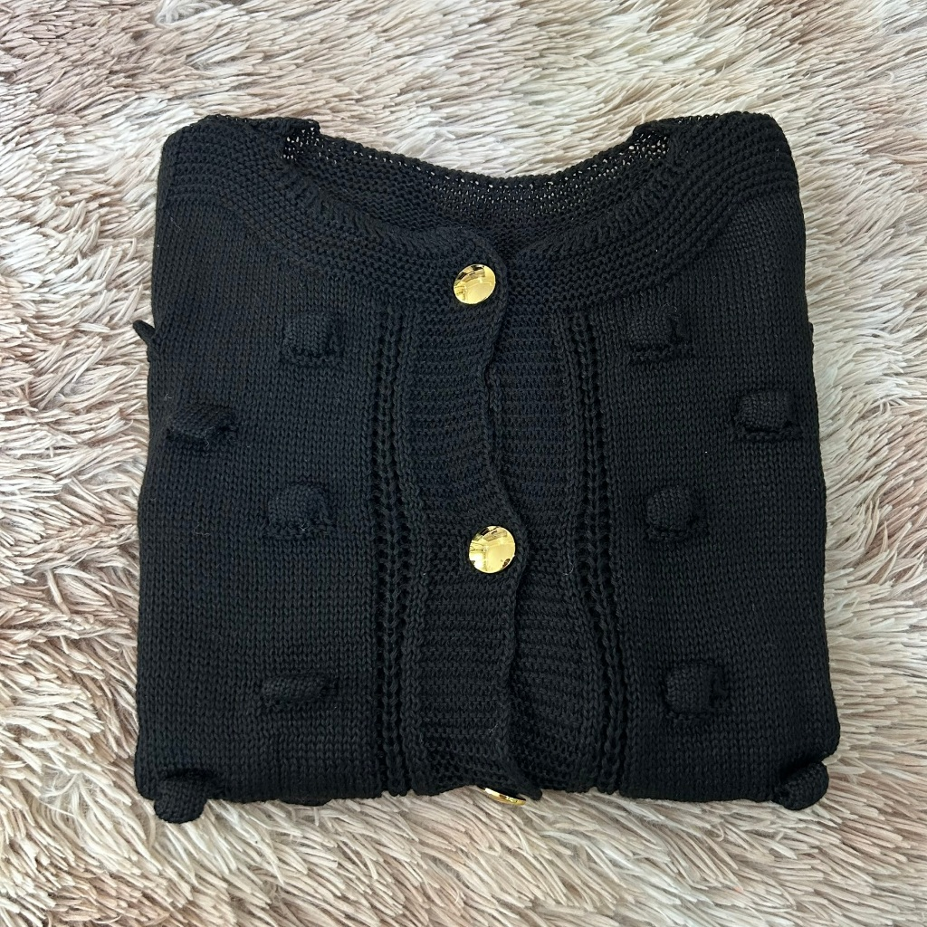 Casaco Feminino Cardigan Luxo