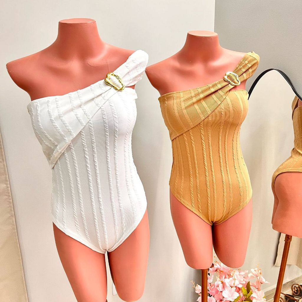 Body feminino fivela orgânica | tendência verão 2025