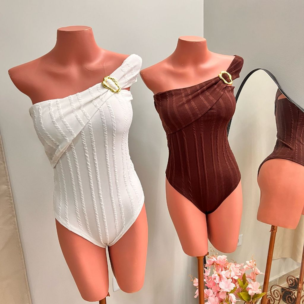 Body feminino fivela orgânica | tendência verão 2025