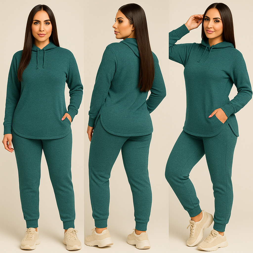 Conjunto Lanzinha| casual capuz e cordão