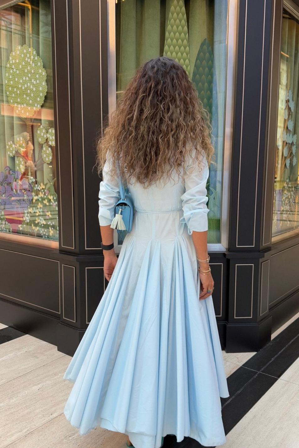Light Blue Maxi Dress