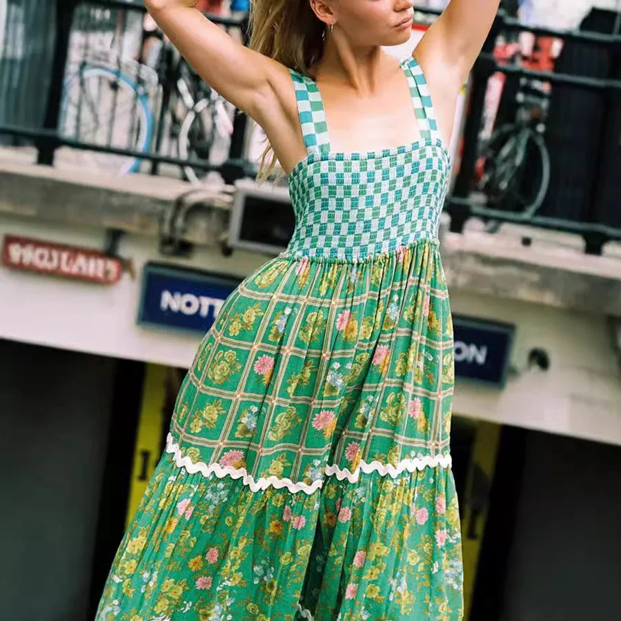 Amara Tiered Lace Sundress