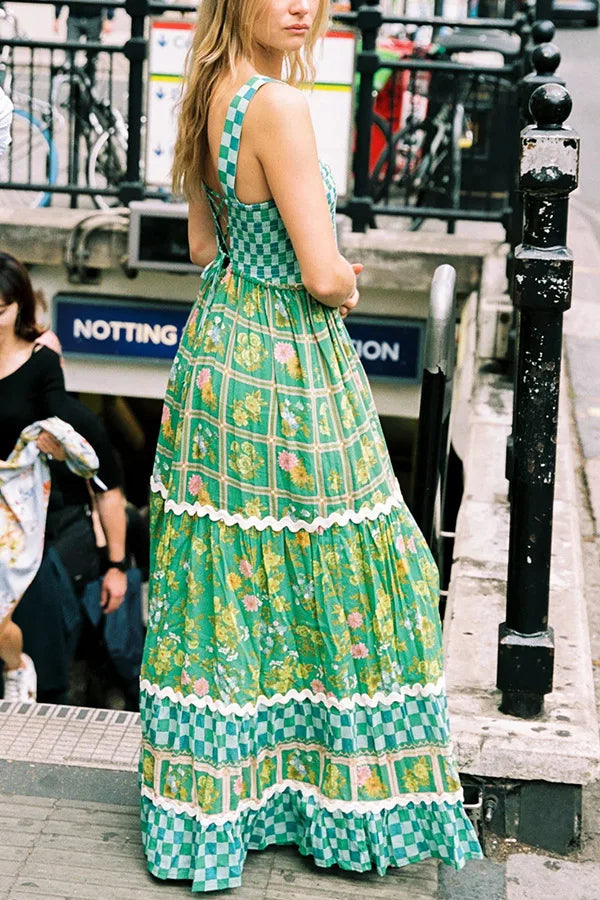 Amara Tiered Lace Sundress