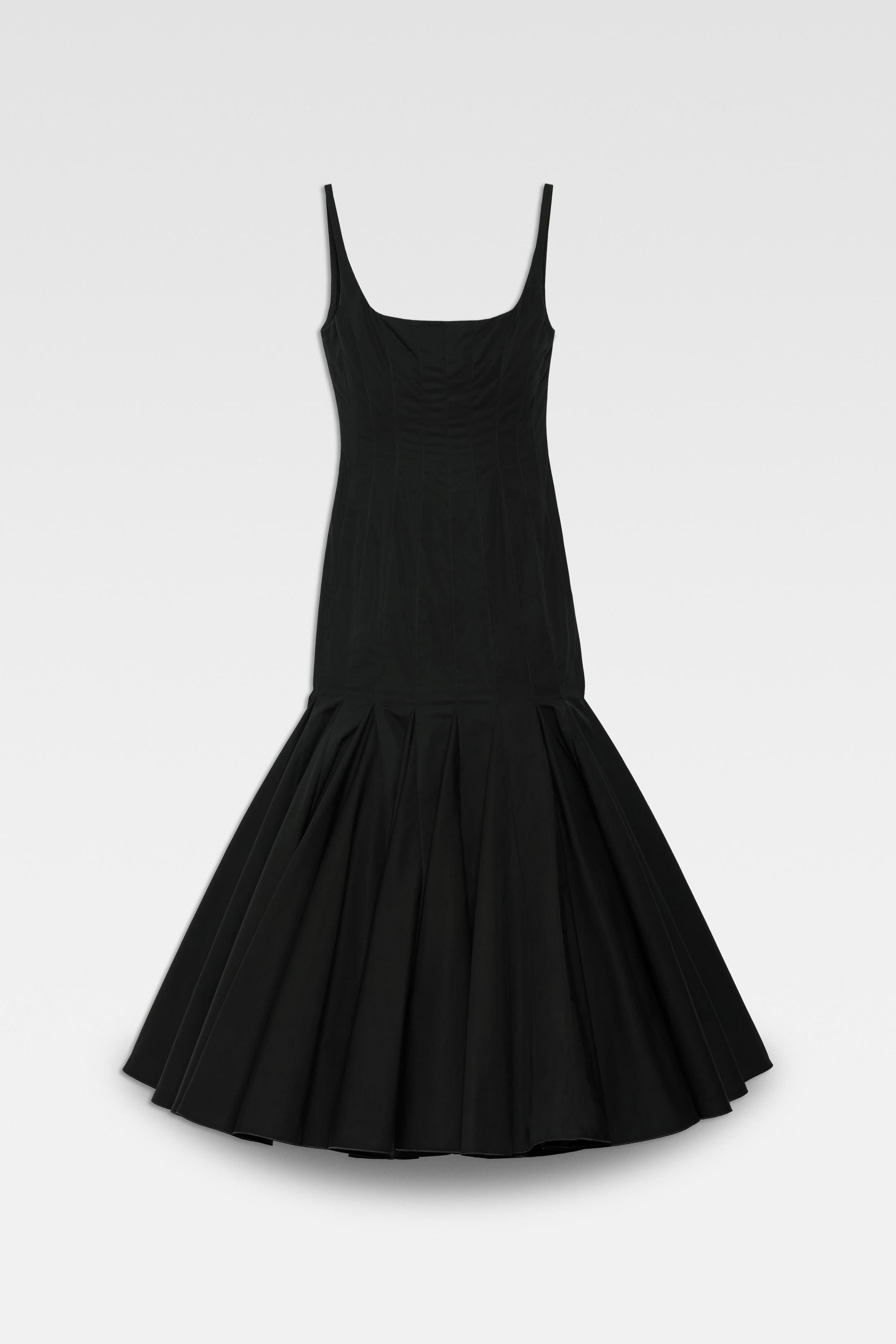 Agave Midi Dress | Tailored Elegance in a Romantic Silhouette