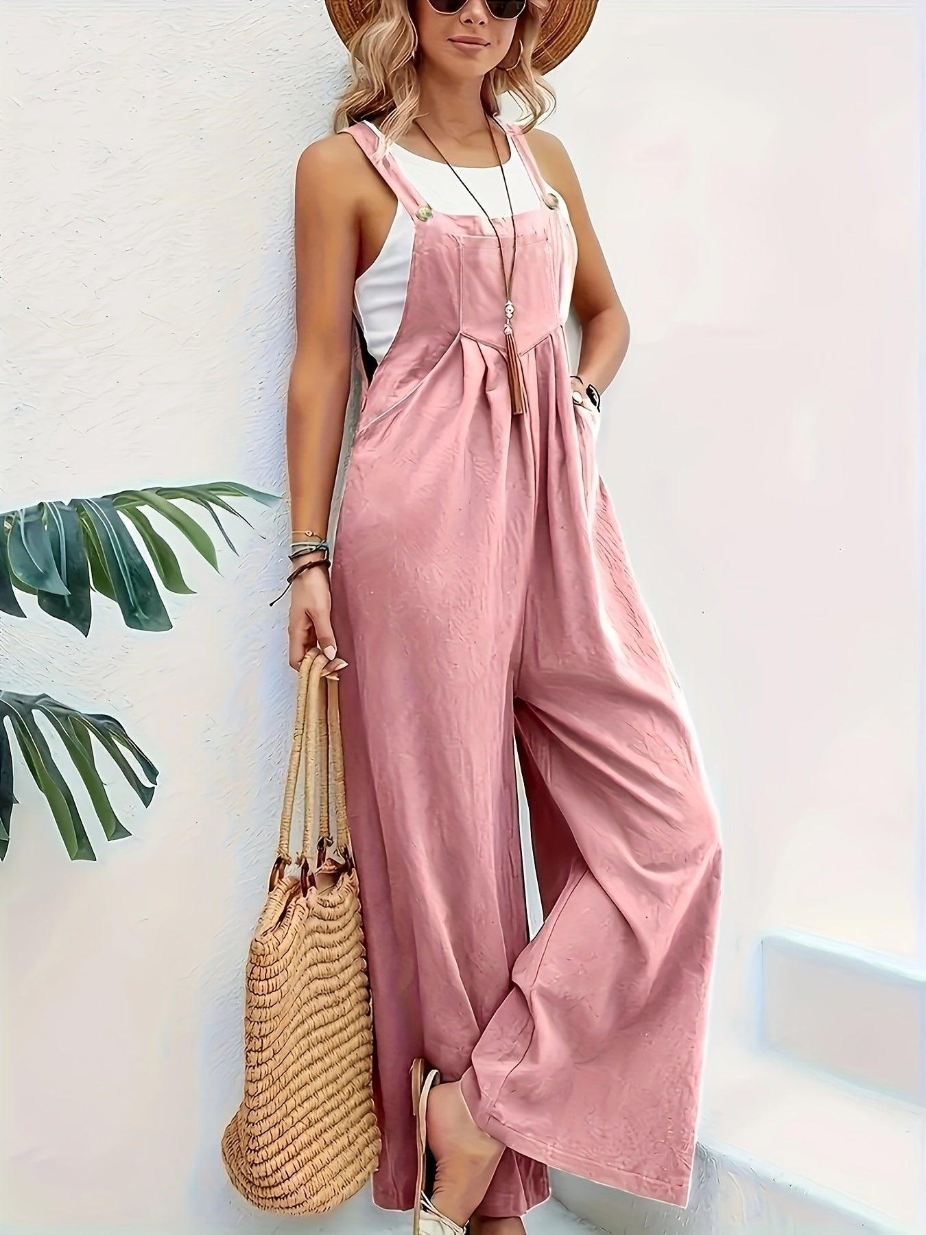 Women's Wide-Leg Jumpsuit