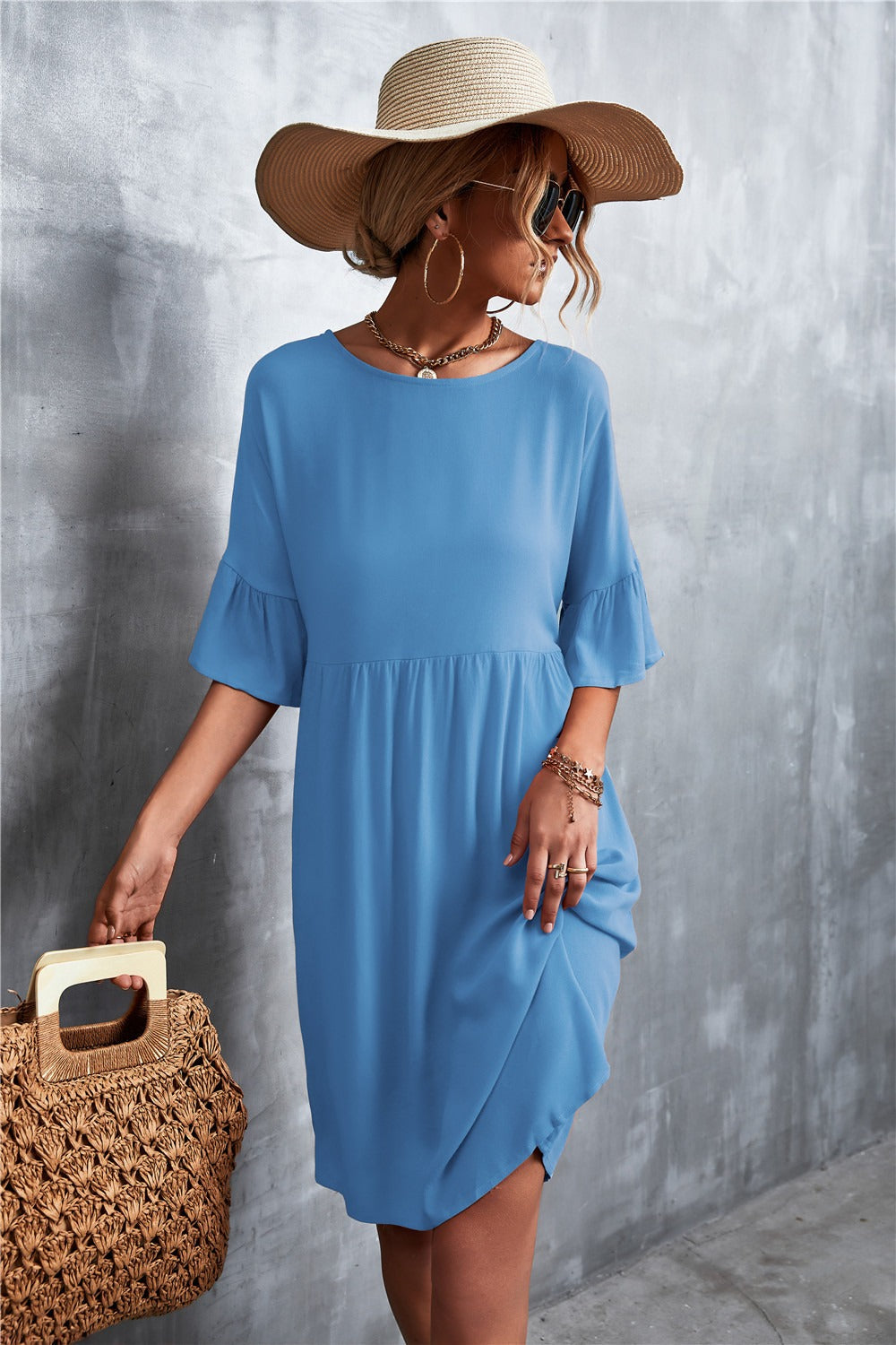 Isla Boho Maxi Dress – Floral Off-Shoulder Summer Dress