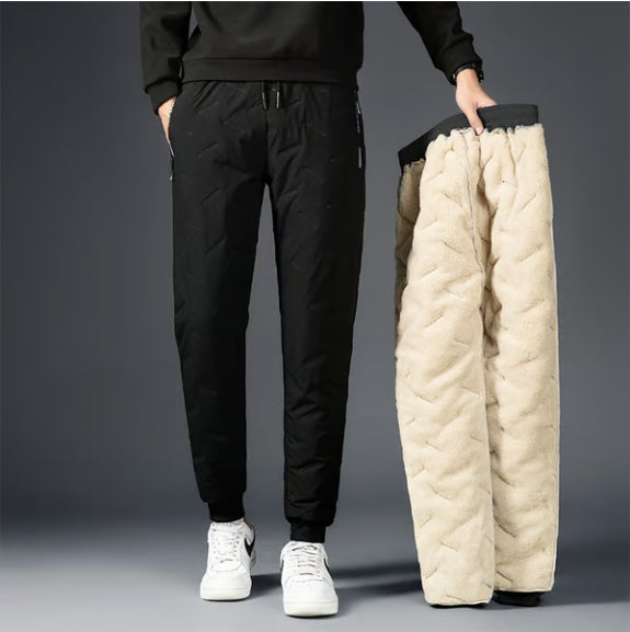 Unisex Fleece-Lined Waterproof Pants - Surviving the UK winter with ease!
