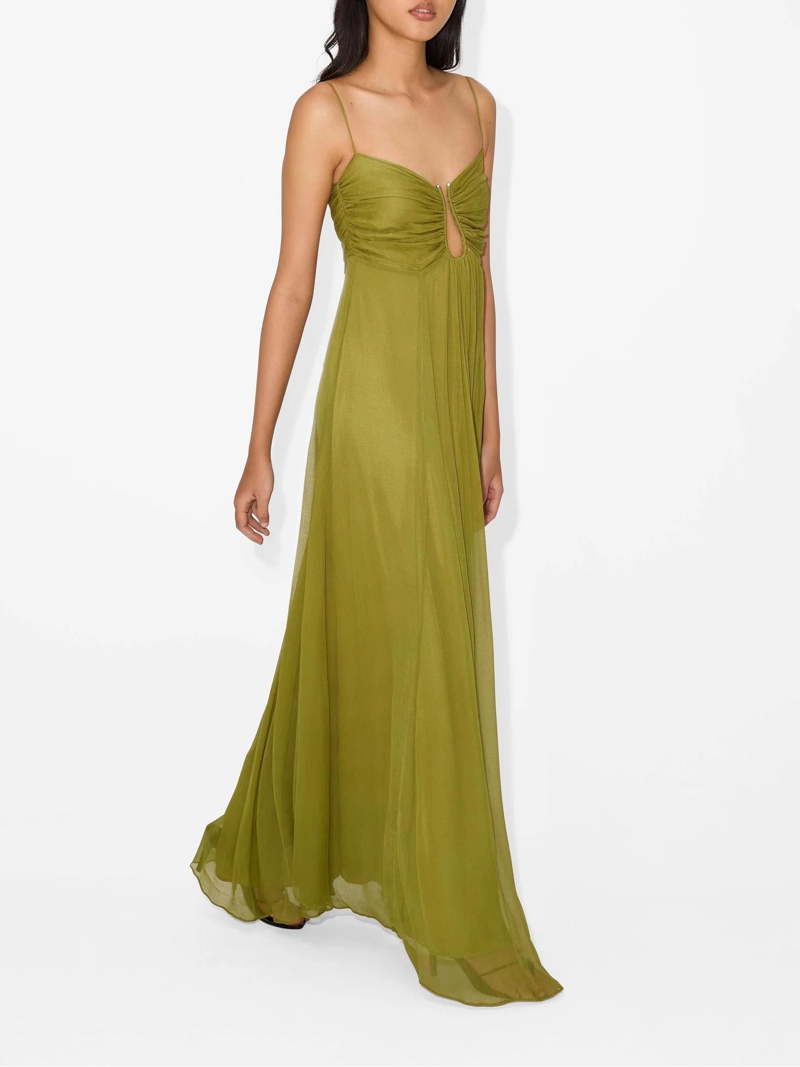 Flou Olive Morea Maxi Dress