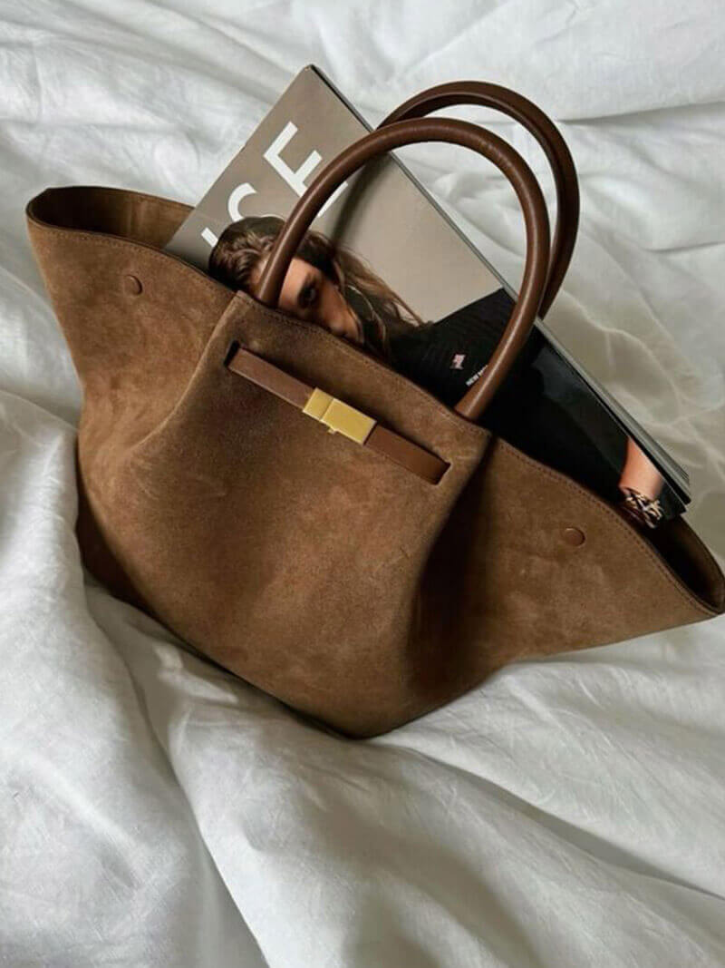 Melanie suede bag