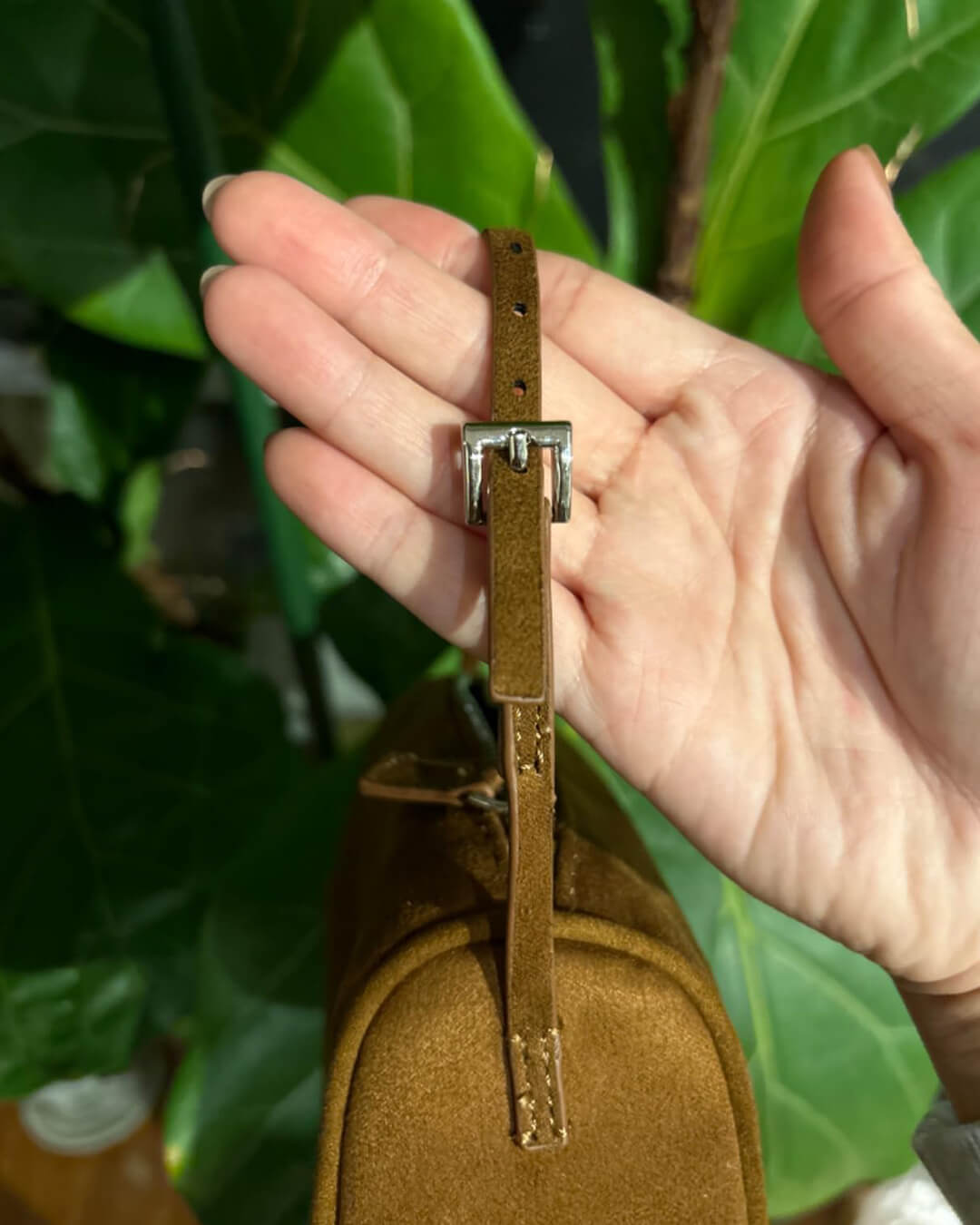 Danika Suede Mini Shoulder Bag