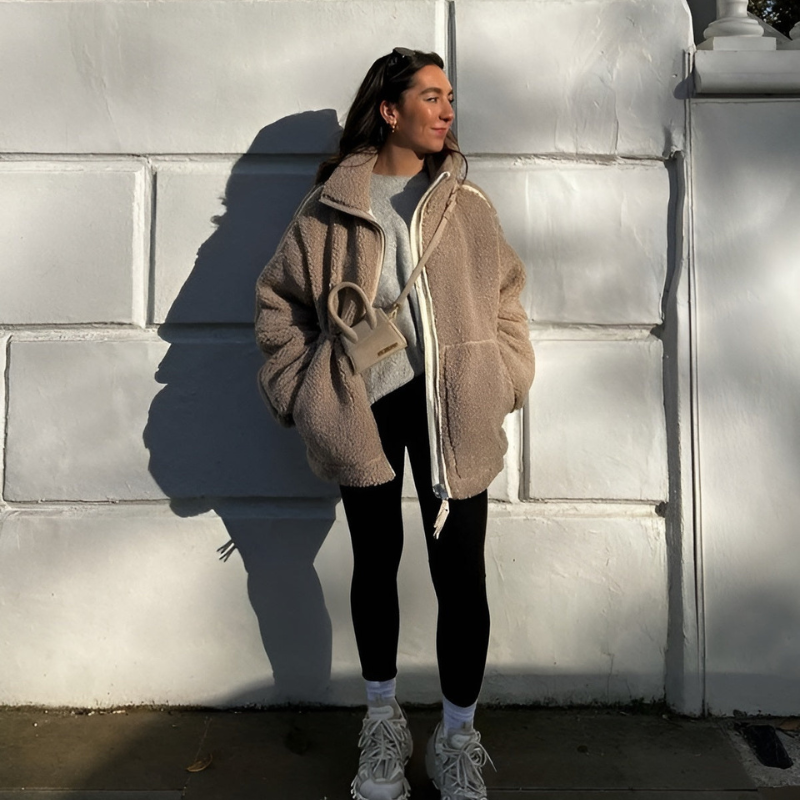 Hailey | Soft Teddy Coat