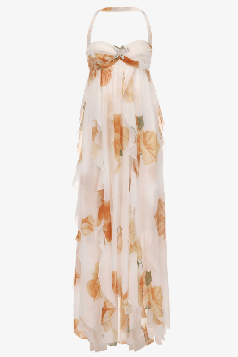 Long Floral Dress - Binna