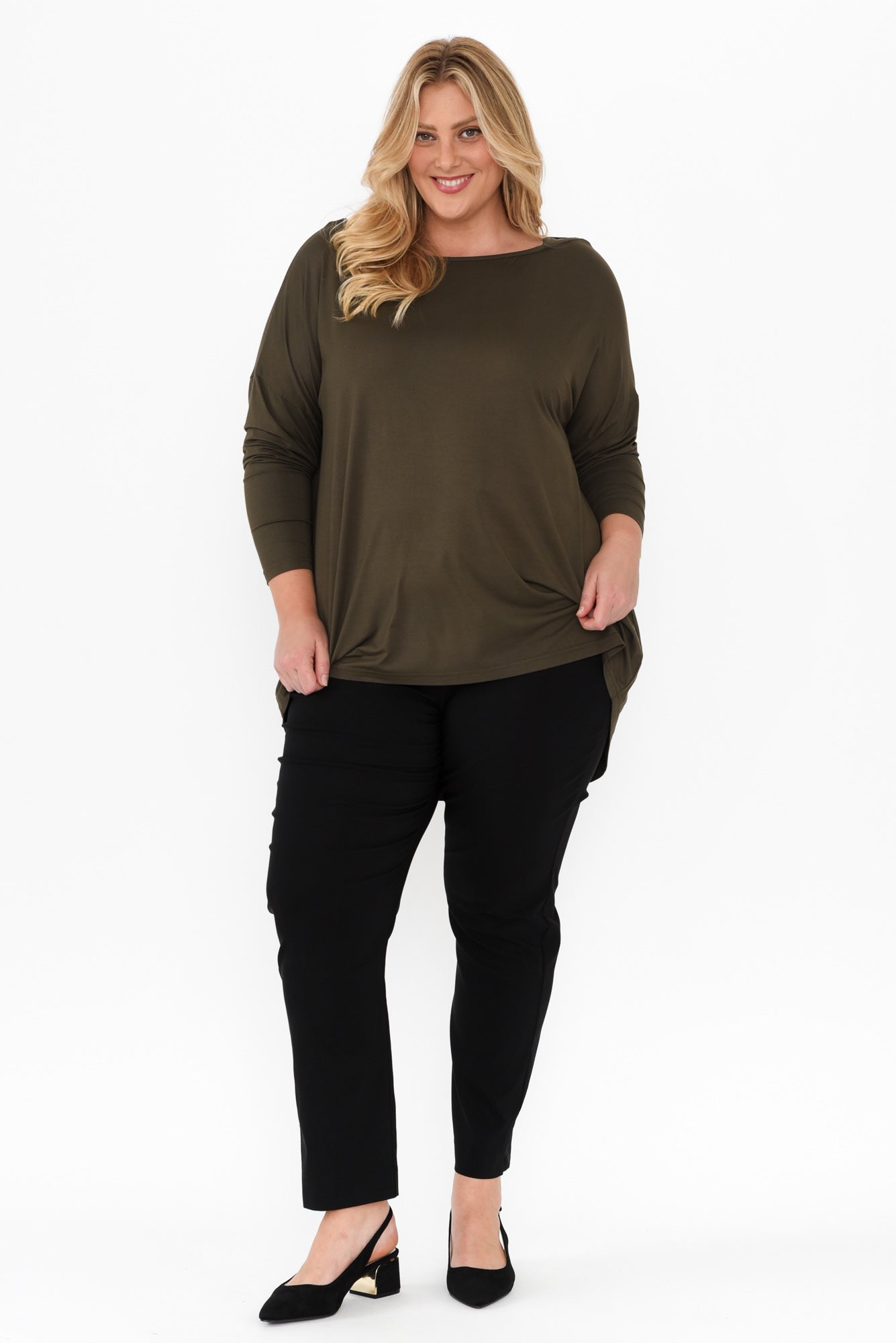 Harbour Black Stretch Pants