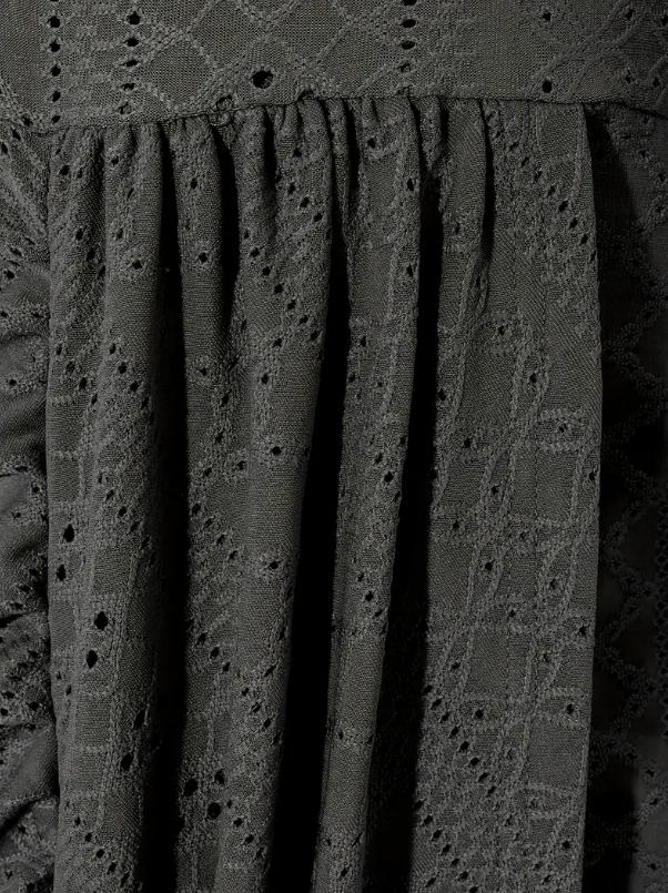 Giulia | Embroidered Strapless Maxi Dress