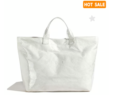 Women's Letters Print Tote Bag