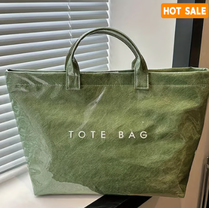 Women's Letters Print Tote Bag