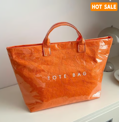 Women's Letters Print Tote Bag