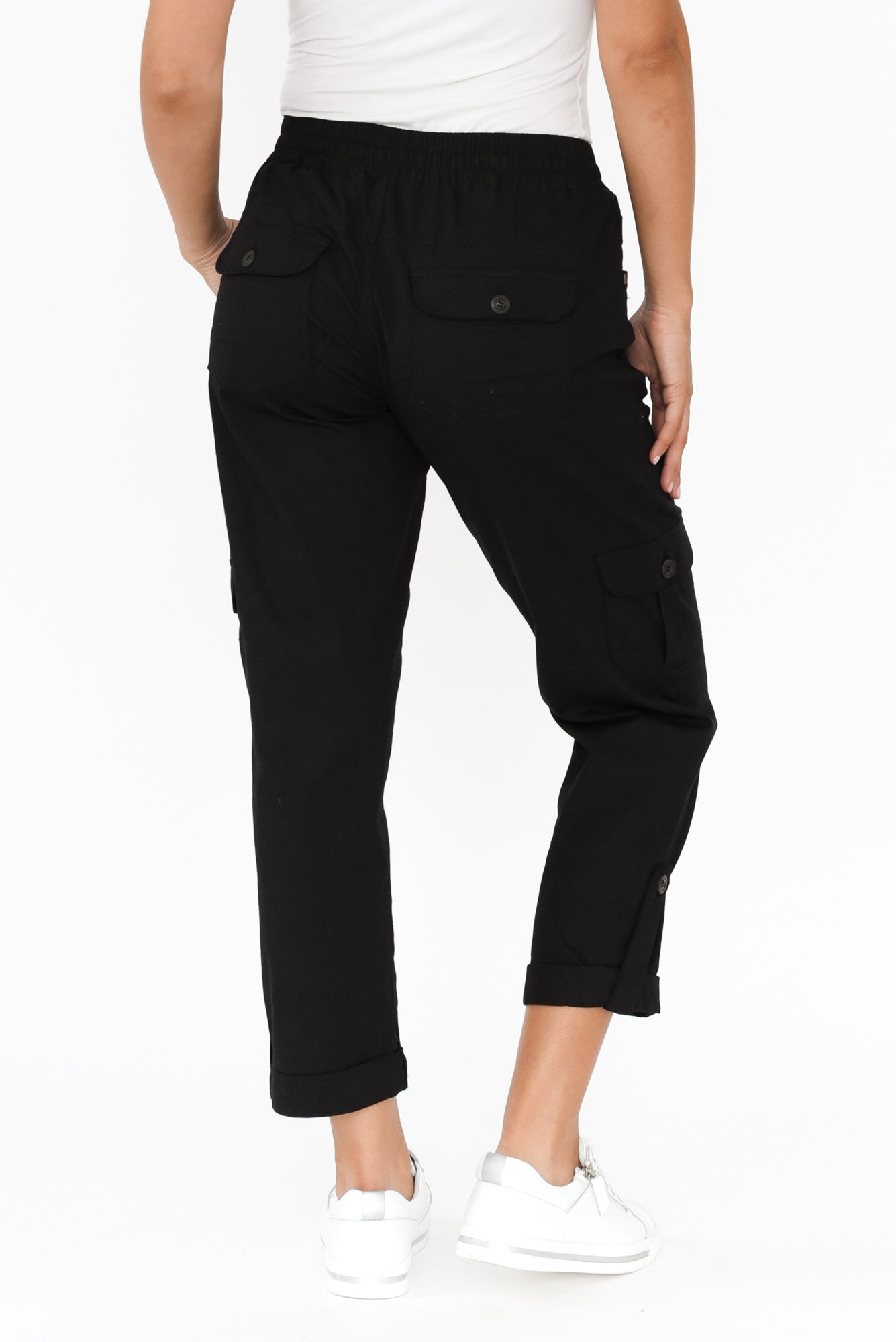Colette Black Cargo Pants