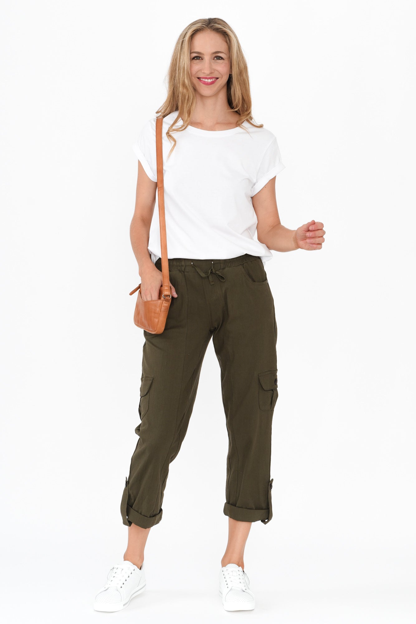 Colette Khaki Cargo Pants