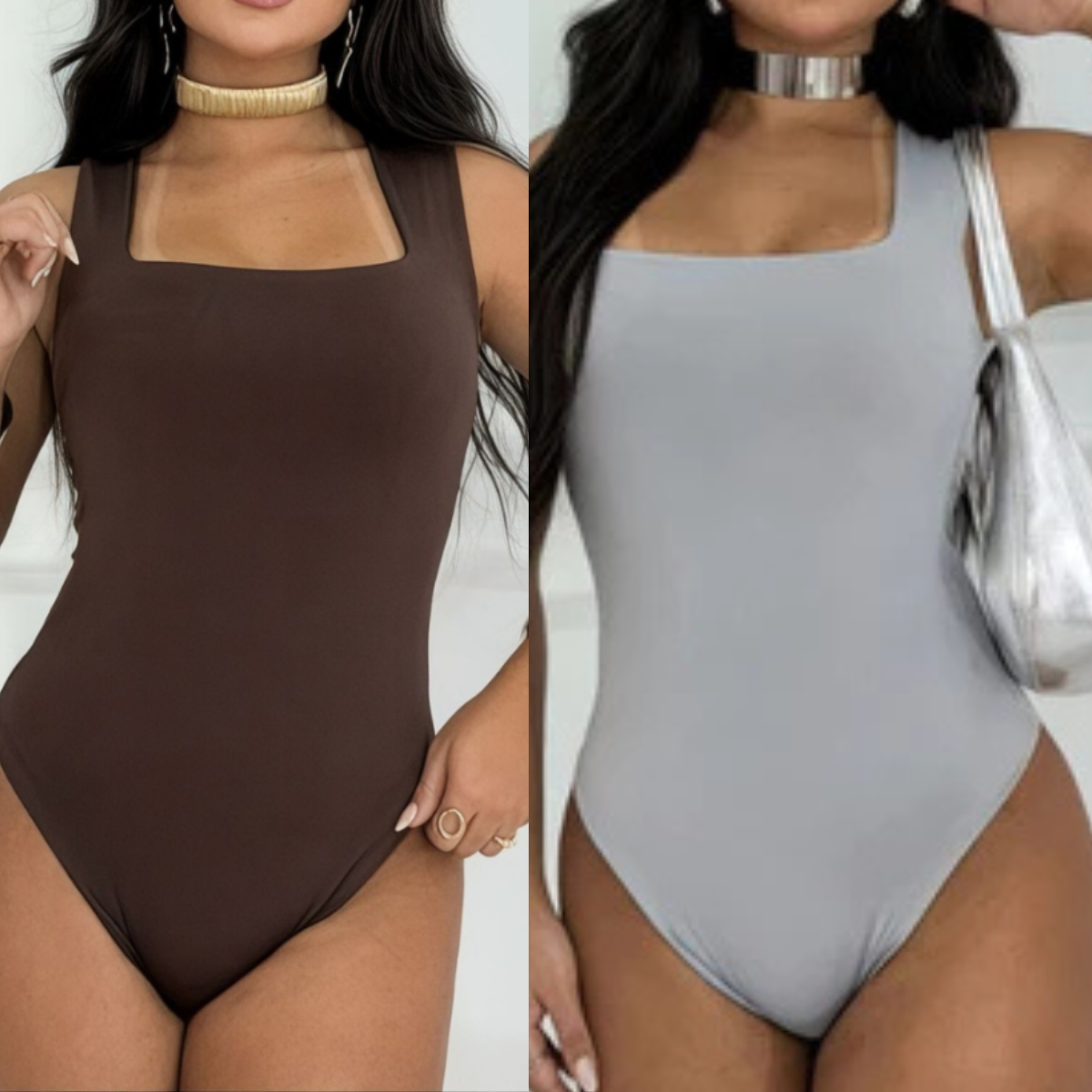 Kit Body Feminino Suplex | Regata Forro Duplo Premium