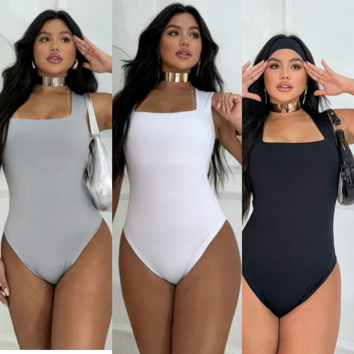 Kit Body Feminino Suplex | Regata Forro Duplo Premium