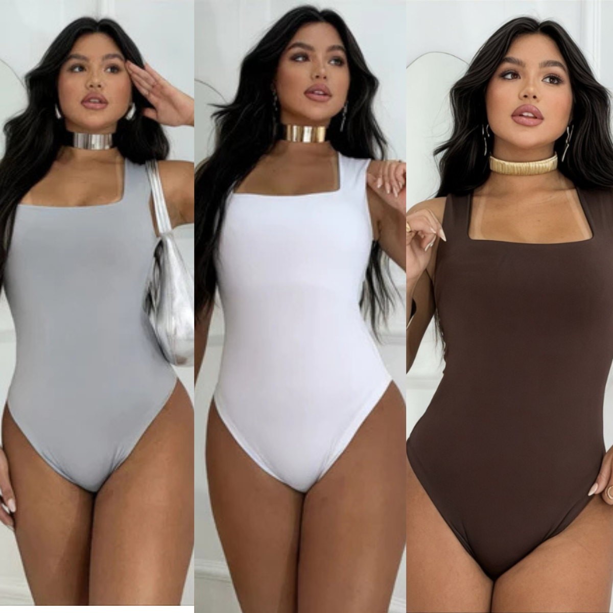 Kit Body Feminino Suplex | Regata Forro Duplo Premium