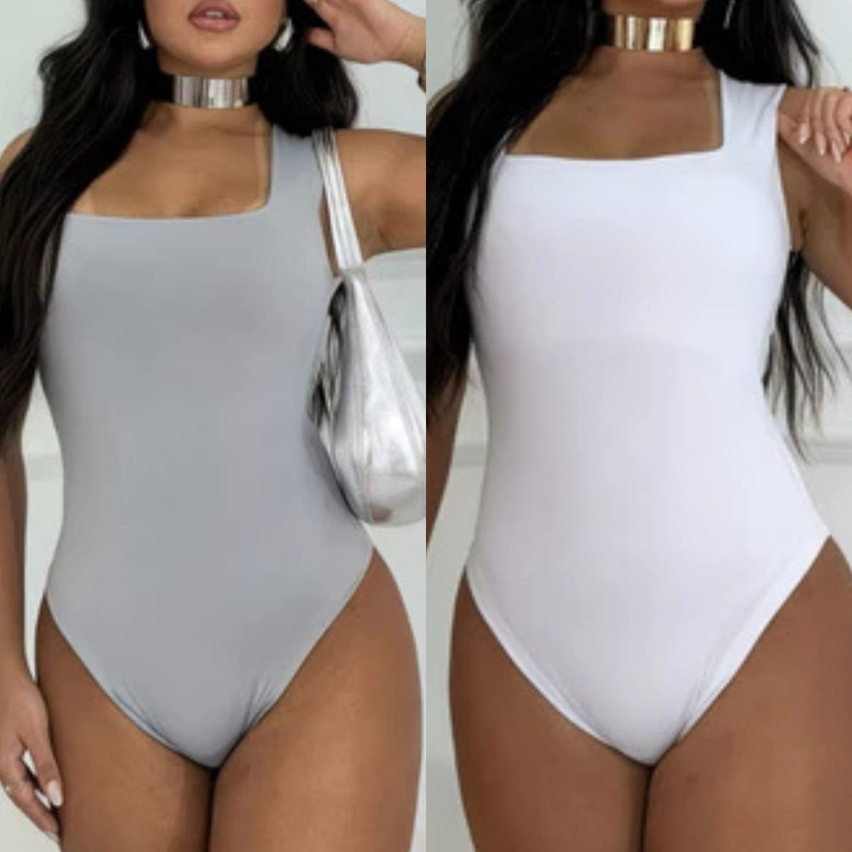 Kit Body Feminino Suplex | Regata Forro Duplo Premium