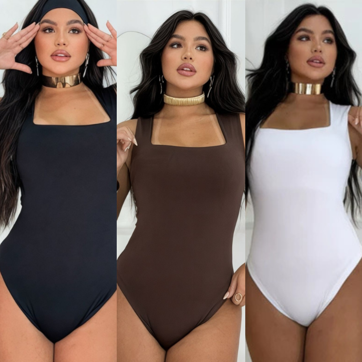 Kit Body Feminino Suplex | Regata Forro Duplo Premium