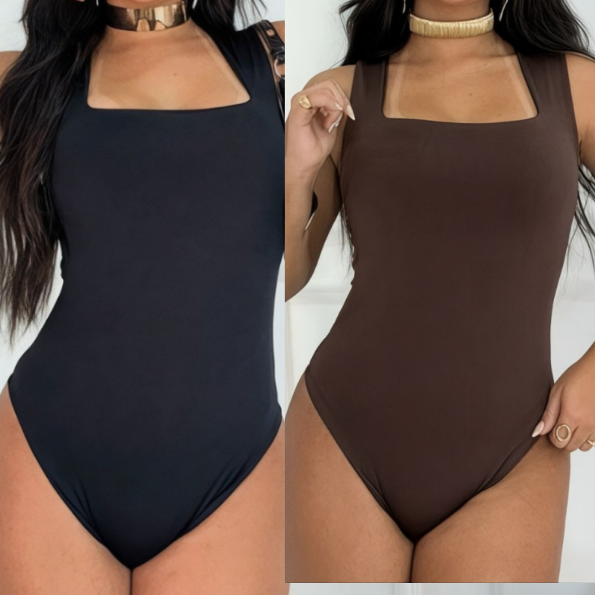 Kit Body Feminino Suplex | Regata Forro Duplo Premium