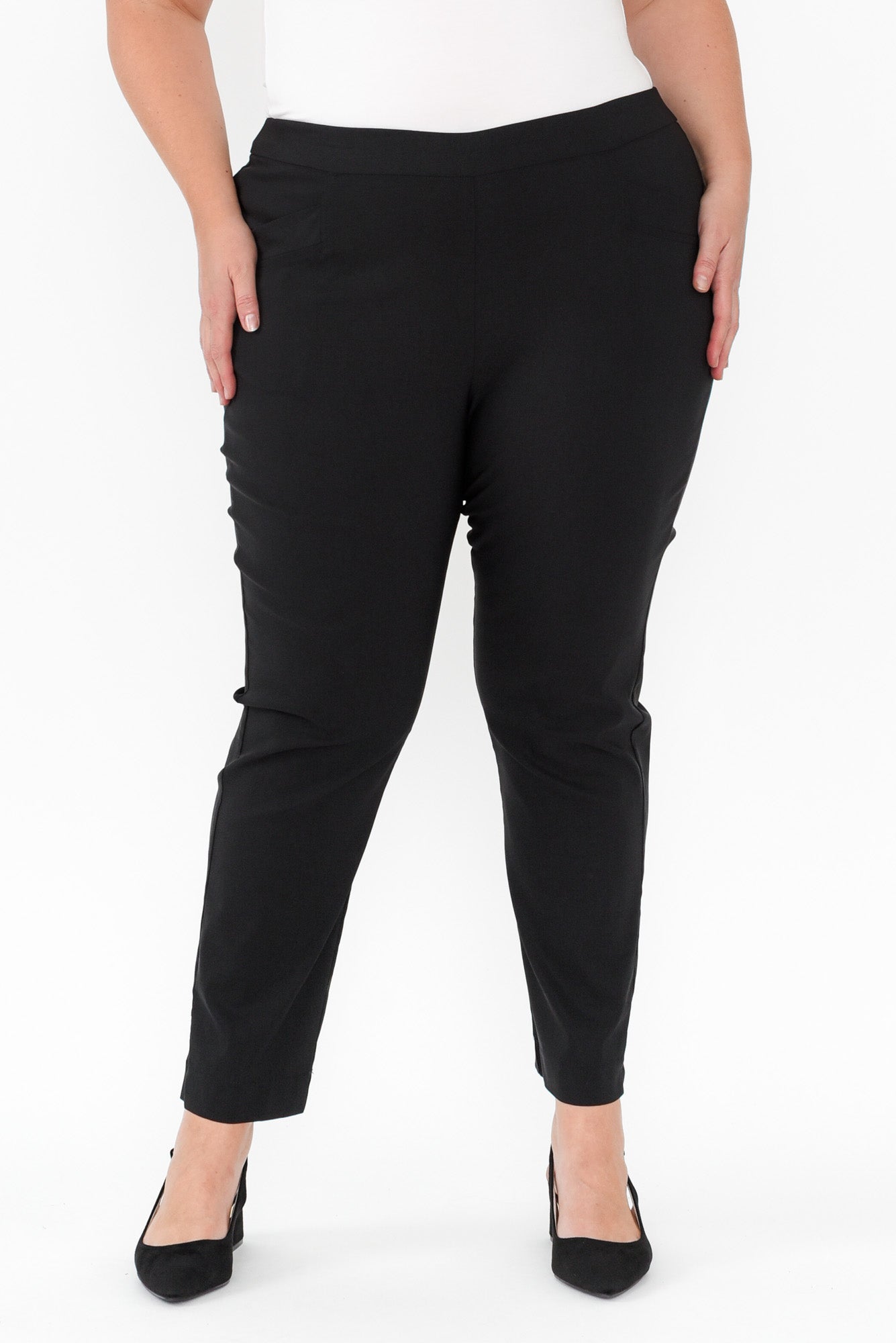 Harbour Black Stretch Pants
