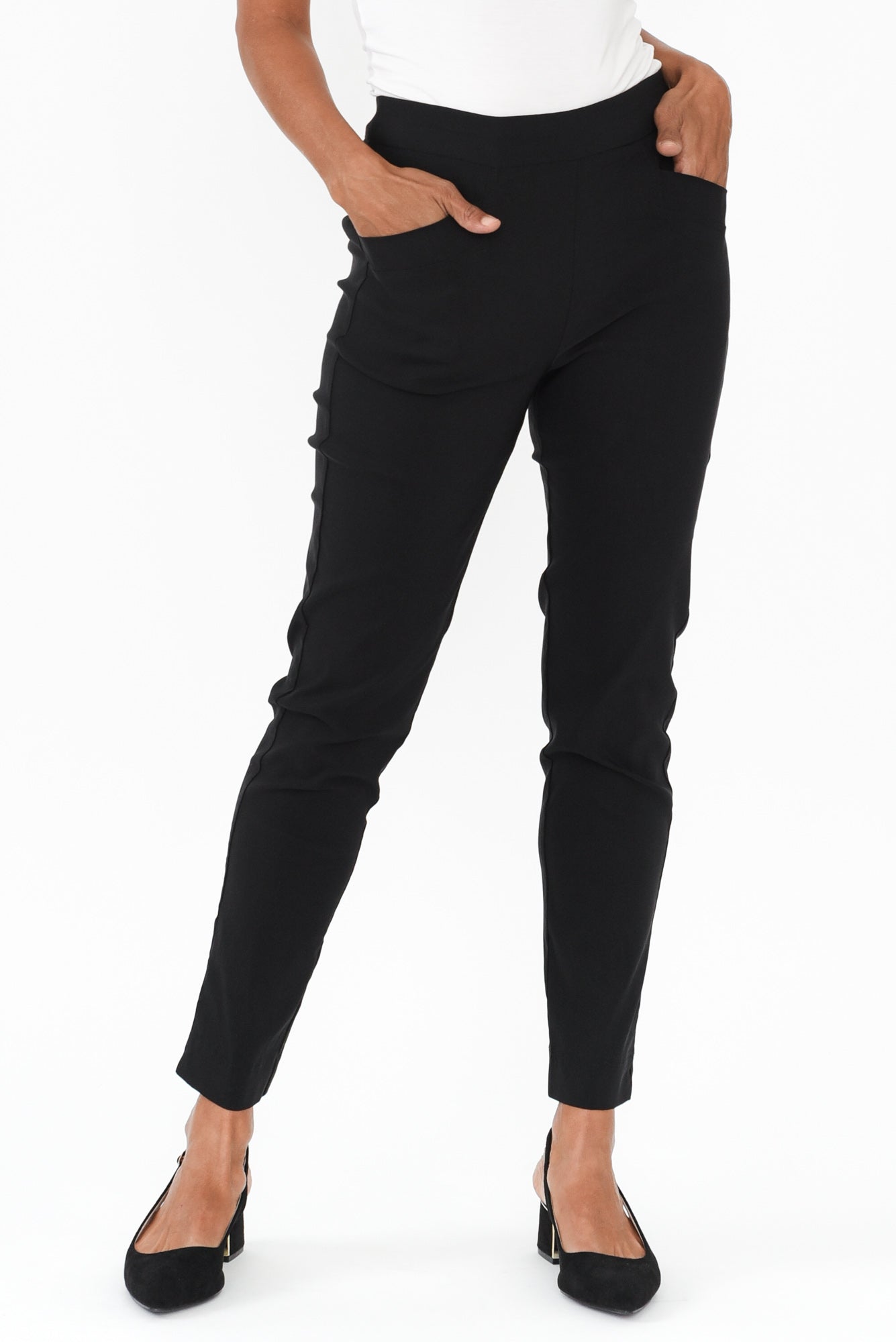 Harbour Black Stretch Pants
