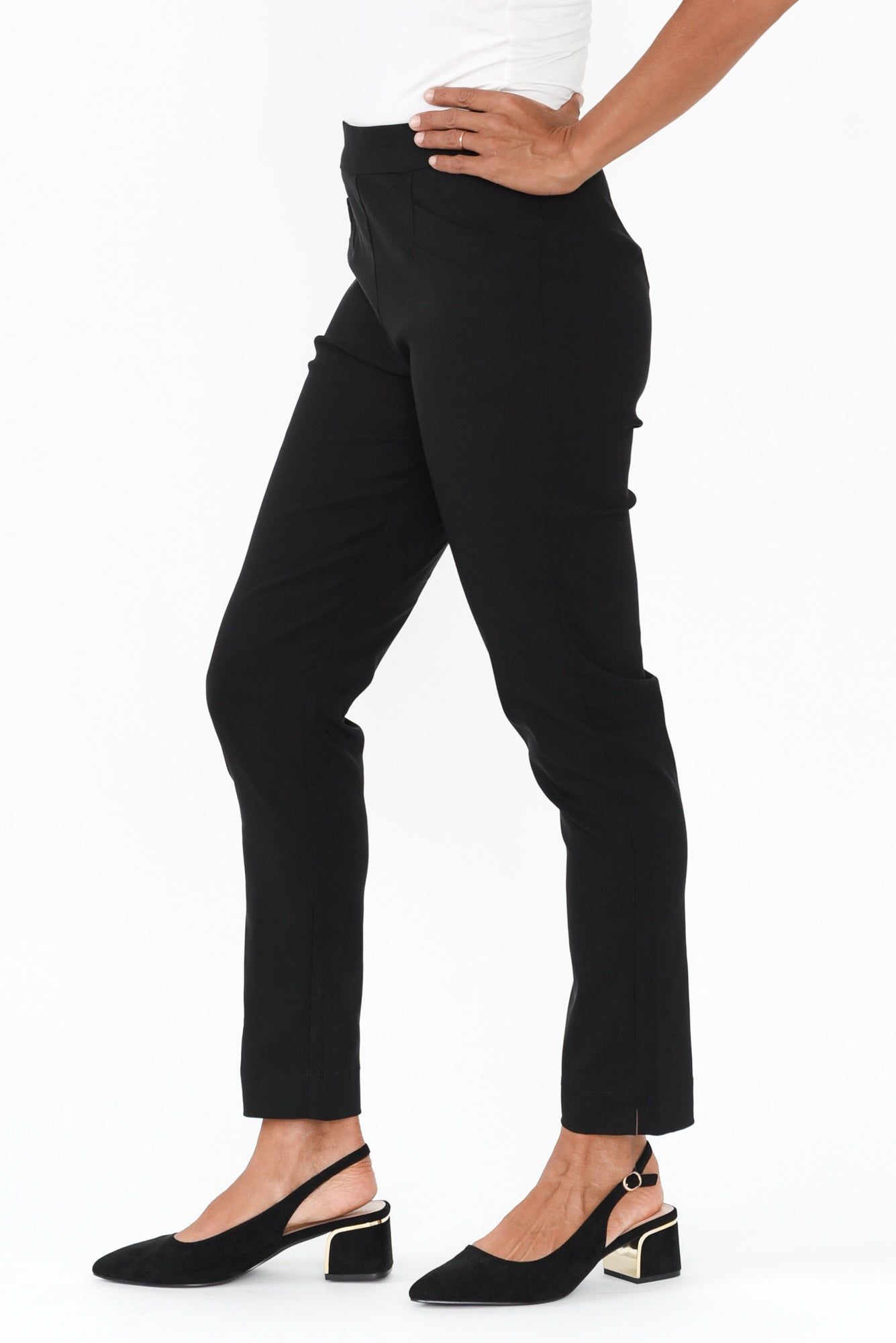 Harbour Black Stretch Pants